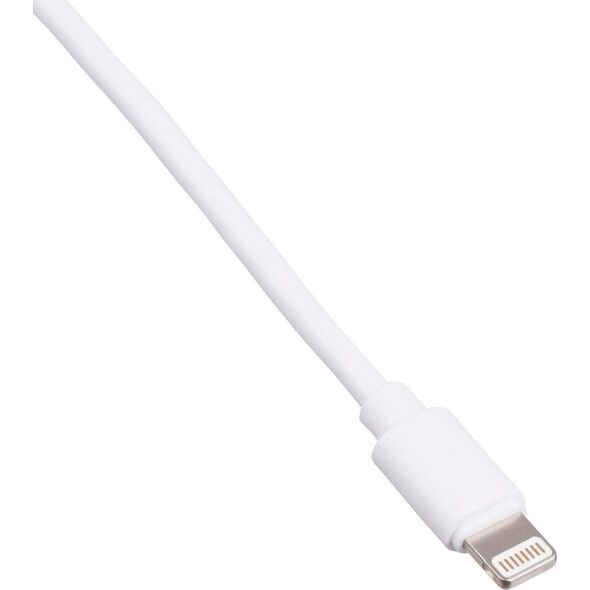 Kabel USB Akyga USB-A - Lightning 1.8 m Biały (AK-USB-31)
