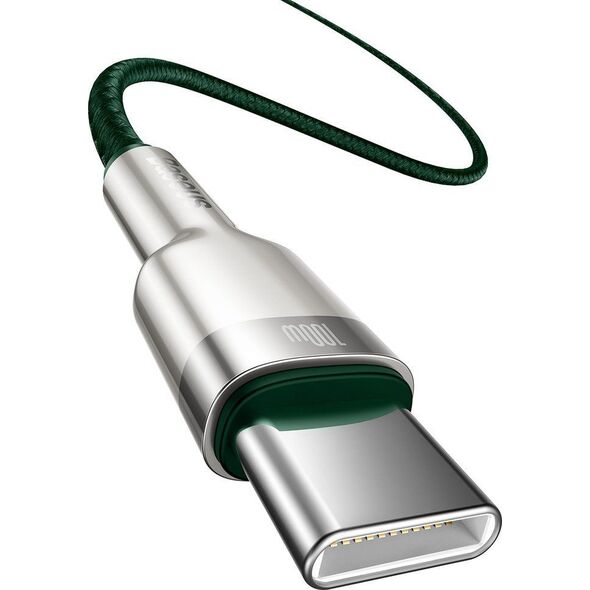Kabel USB Baseus USB-C - USB-C 2 m Zielony (baseus_20210316150155)