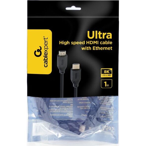 Kabel Gembird HDMI - HDMI 1m czarny (CC-HDMI8K-1M)