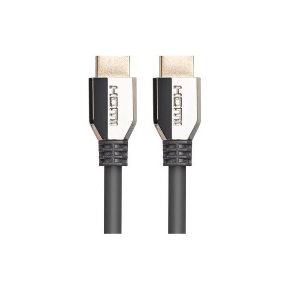 Kabel Lanberg HDMI - HDMI 1.8m srebrny (CA-HDMI-30CU-0018-BK)