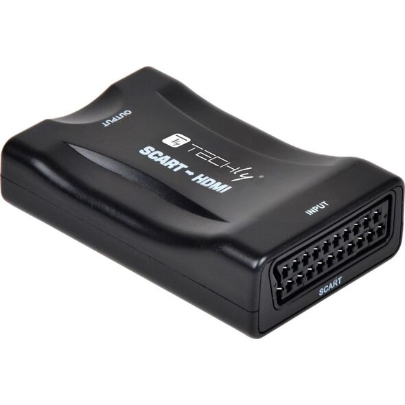 Adapter AV Techly Scart - HDMI czarny (IDATA SCART-HDMI3)