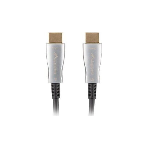 Kabel Lanberg HDMI - HDMI 100m czarny (CA-HDMI-20FB-1000-BK)