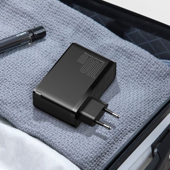 Ładowarka Baseus GaN2 Pro 2x USB-A 2x USB-C 3 A (BSU2726BLK)