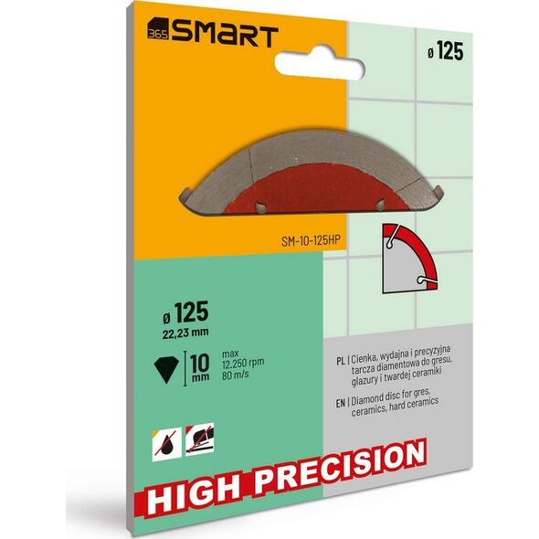Smart Tarcza Diamentowa - High Precision 125mm (SM-10-125HP)