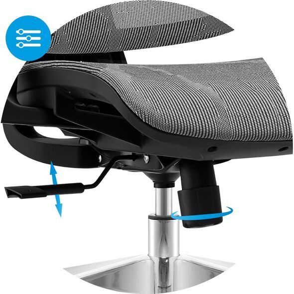 Krzesło biurowe Mark Adler Expert 8.5 Szare