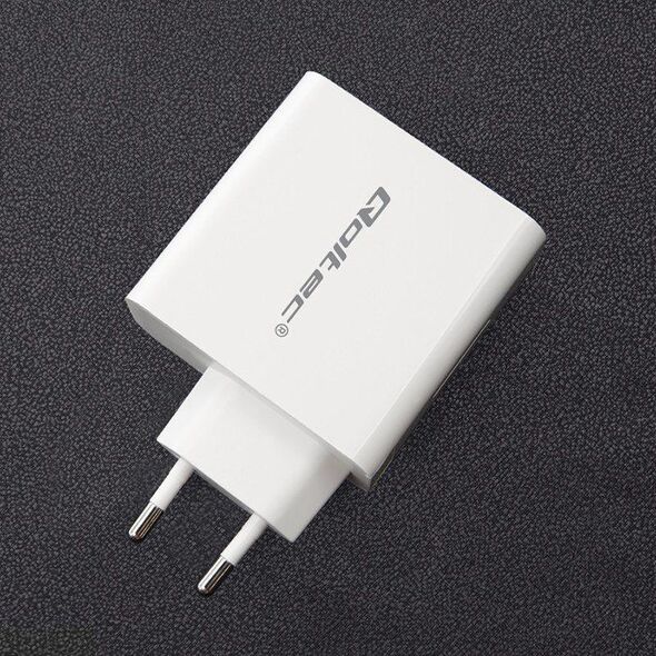 Ładowarka Qoltec 1x USB-A 1x USB-C 3 A (51715)
