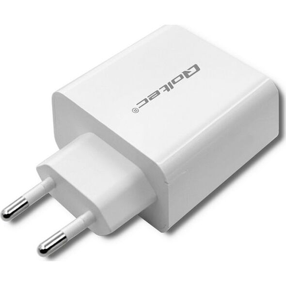 Ładowarka Qoltec 1x USB-A 1x USB-C 3 A (51718)