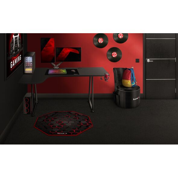Biurko Huzaro Hero 7.7 Czarne 160 cmx60 cm