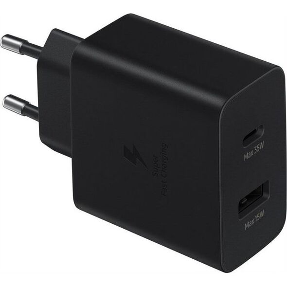 Ładowarka Samsung EP-TA220NBEGEU 1x USB-A 1x USB-C 3 A (EP-TA220NBEGEU)
