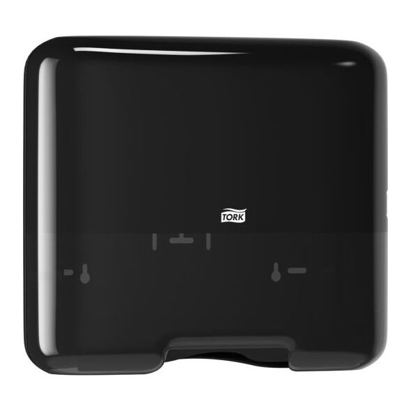 Tork Tork Elevation Mini dozownik do ręczników w składce ZZ i C, H3 - Czarny