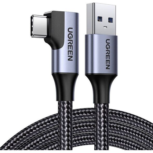 Kabel USB Ugreen USB-A - USB-C 1 m Czarny (20299)