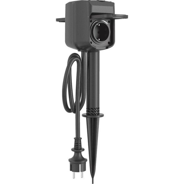 Woox Woox Podwójne Smart gniazdo R6079 Woox, zewnętrzne IP44, Wi-Fi