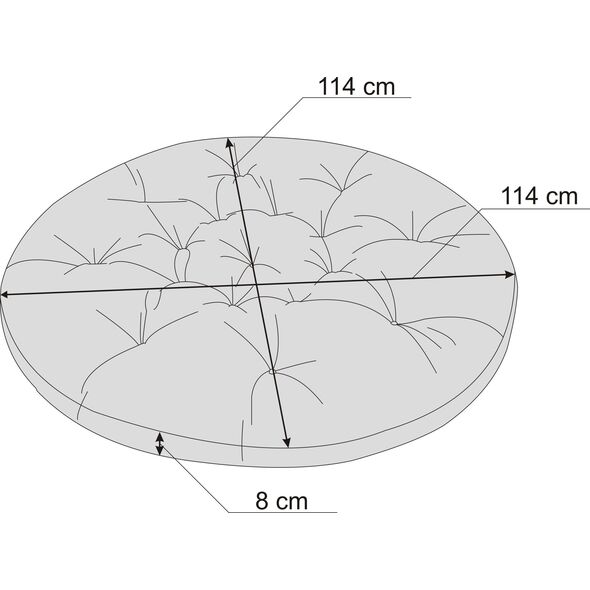 Hobbygarden PODUSZKA SOA GRAFIT EKOLEN