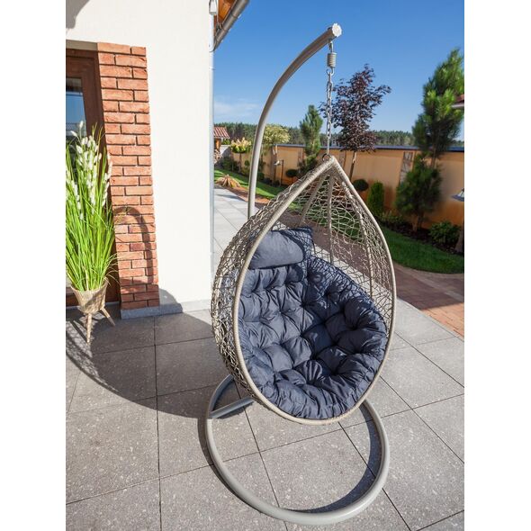 Hobbygarden PODUSZKA MOON GRAFITOWY EKOLEN