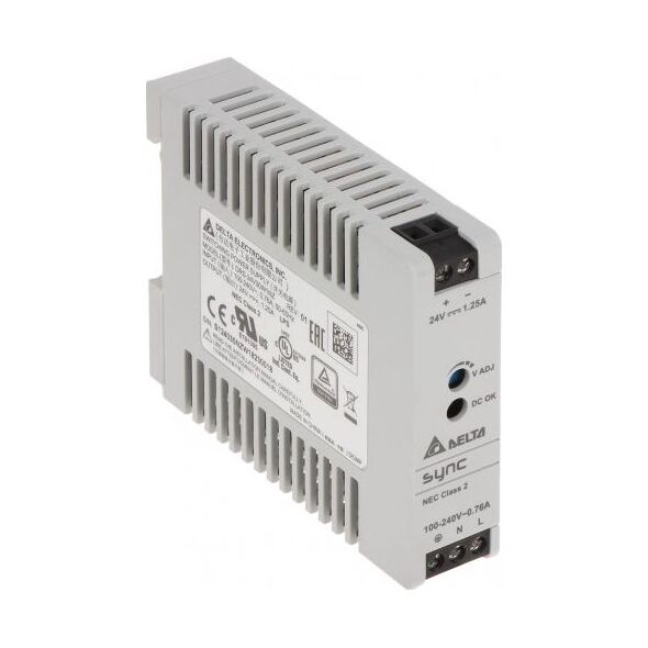 Delta ZASILACZ IMPULSOWY DRS-24V30W-1NZ Delta Electronics