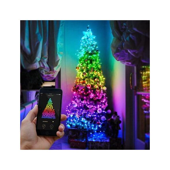 Twinkly Smart lampki choinkowe Twinkly Strings 400 LED RGBW Gen 2