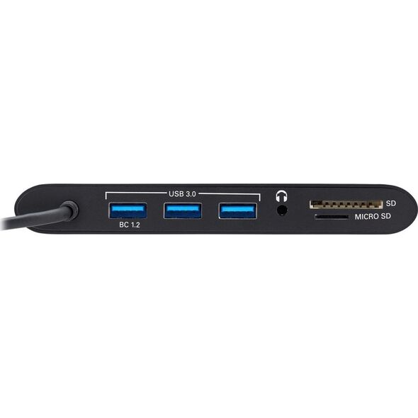 Stacja/replikator Tripp Lite Tripp Lite USB-C Dock, Dual Display - 4K HDMI/mDP, VGA, USB 3.2 Gen 1, USB-A/C Hub, GbE, Memory Card, 100W PD Charging