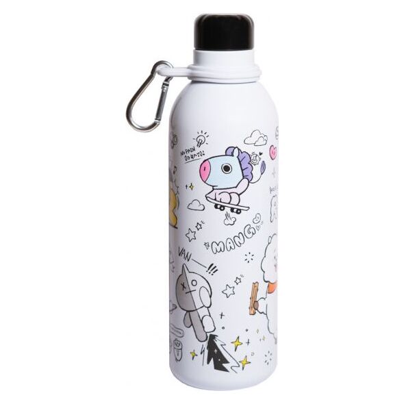Butelka izolowana biała 500ml