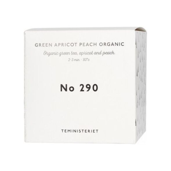 Teministeriet Teministeriet - 290 Green Apricot Peach Organic - Herbata Sypana 100g