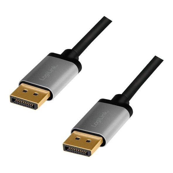 Kabel LogiLink DisplayPort - DisplayPort 2m czarny (CDA0101)