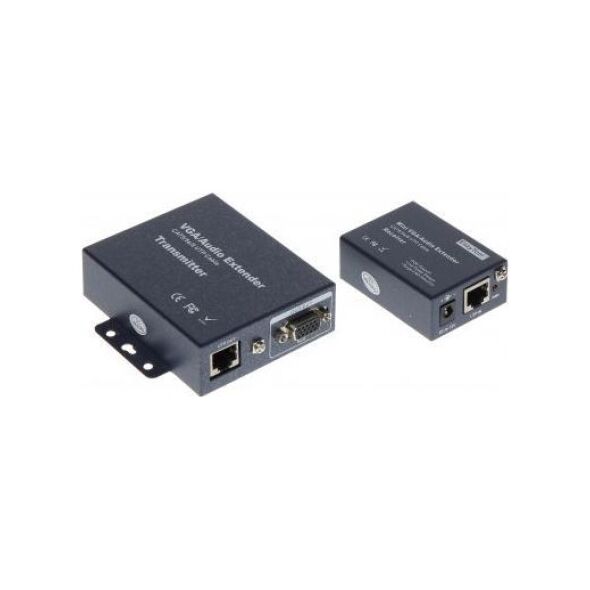 System przekazu sygnału AV EXTENDER VGA+AU/UTP