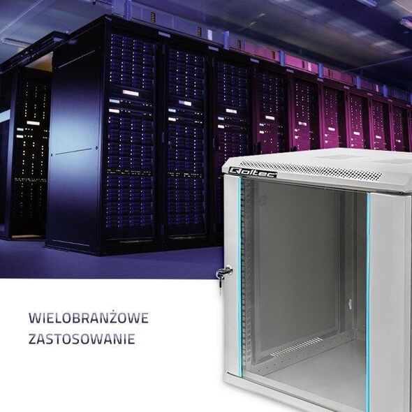 Szafa Qoltec Wisząca 19" 12U (54485)