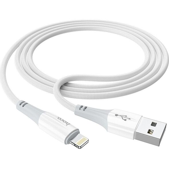 Kabel USB Partner Tele.com USB-A - Lightning Biały