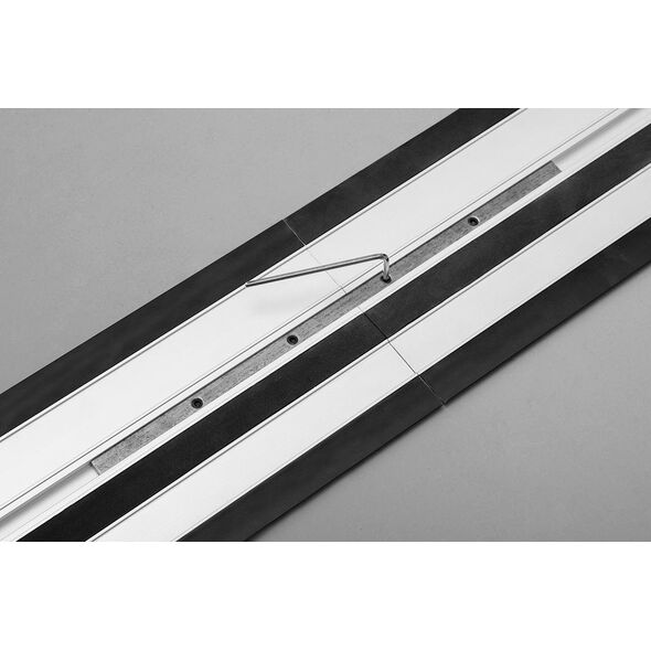 Graphite Szyny prowadzące 2 x 700 mm, łącznik, 2 zaciski (58G023-732)