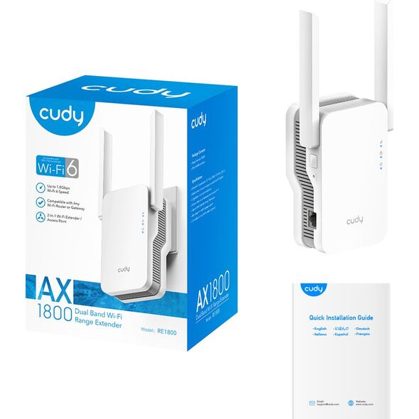 Access Point Cudy RE1800