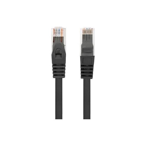 Lanberg PATCHCORD KAT.6 UTP LSZH CU 0.25M CZARNY FLUKE PASSED LANBERG