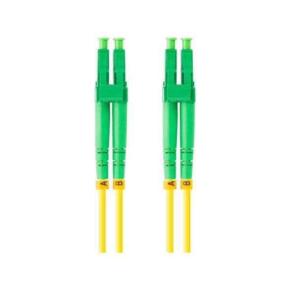 Lanberg PATCHCORD ŚWIATŁOWODOWY SM LC/APC-LC/APC DUPLEX 3.0MM LSZH G657A1 2M ŻÓŁTY LANBERG