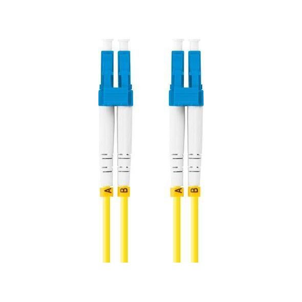 Lanberg PATCHCORD ŚWIATŁOWODOWY SM LC/UPC-LC/UPC DUPLEX 3.0MM LSZH G657A1 3M ŻÓŁTY LANBERG