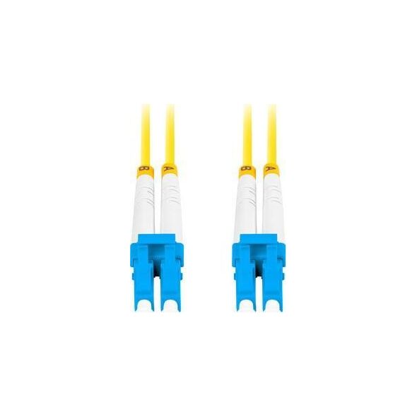 Lanberg PATCHCORD ŚWIATŁOWODOWY SM LC/UPC-LC/UPC DUPLEX 3.0MM LSZH G657A1 3M ŻÓŁTY LANBERG