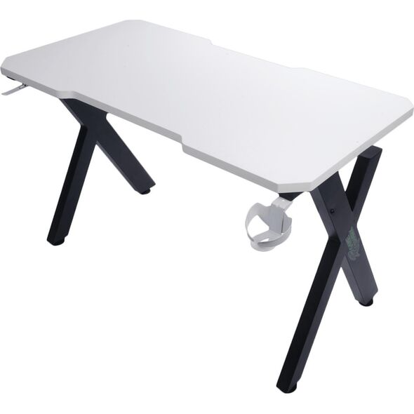 Biurko GameShark Xeno Czarno-Białe 120 cmx60 cm