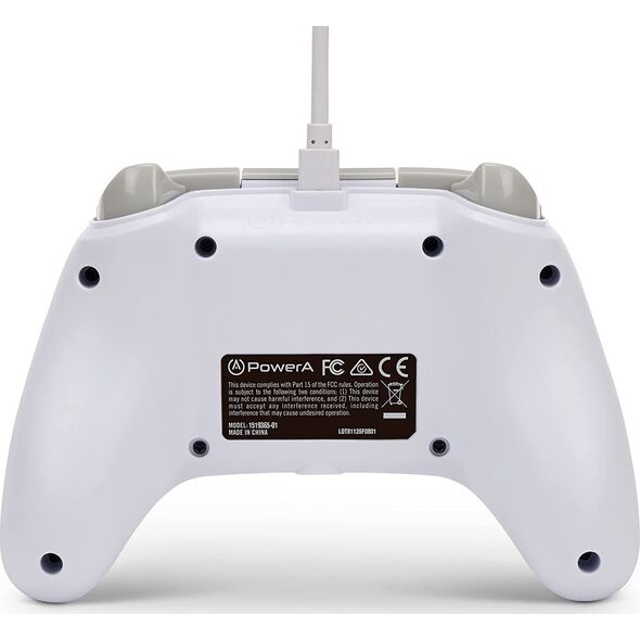Pad PowerA przewodowy Xbox Series PC biały (1519365-01)