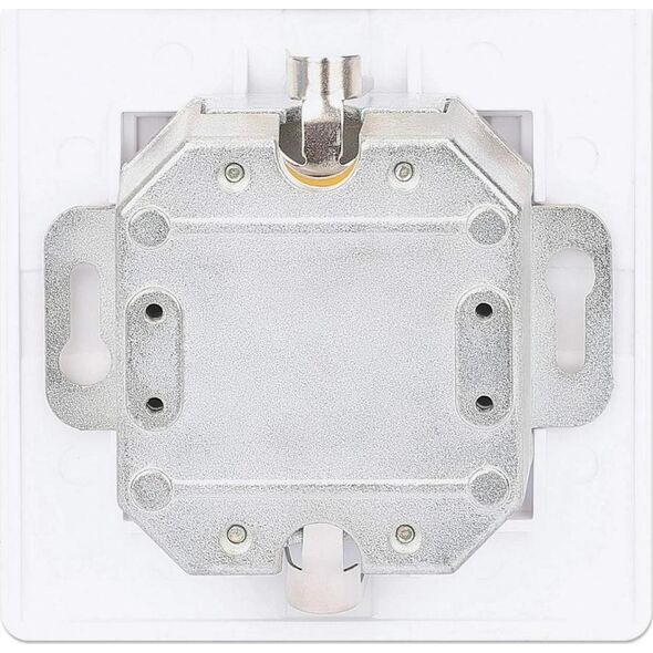 Intellinet Network Solutions Intellinet Gniazdo sieciowe podtynkowe 2x RJ45 Cat6 10G, STP, białe