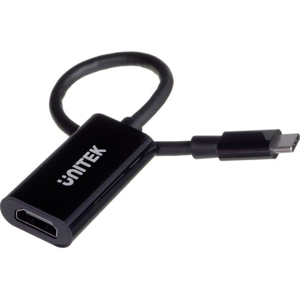 Adapter USB Unitek USB-C - HDMI Czarny  (V1421A)