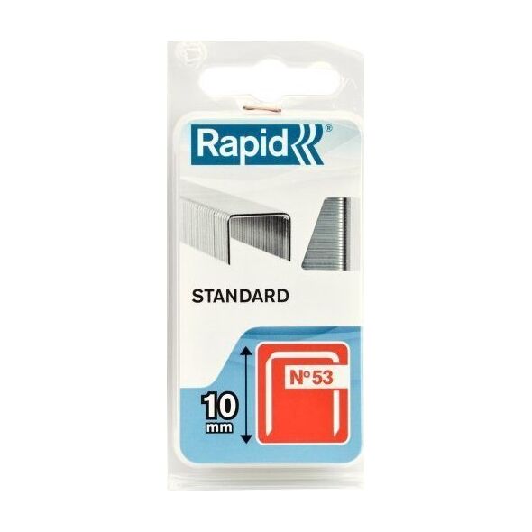 Rapid Zszywki Rapid z drutu cienkiego nr 53 (10 mm) - 1060 szt.