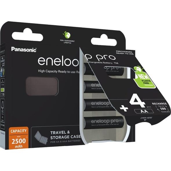 Panasonic Akumulator Eneloop Pro AA / R6 2500mAh 4 szt.