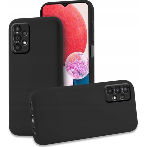 Futerał Forcell SILICONE LITE do SAMSUNG Galaxy A13 4G czarny