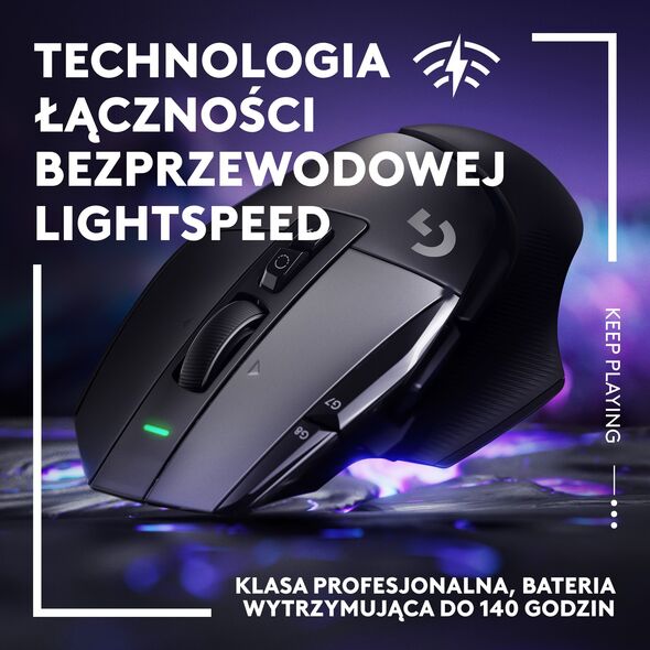 Mysz Logitech G502 X Lightspeed  (910-006180)