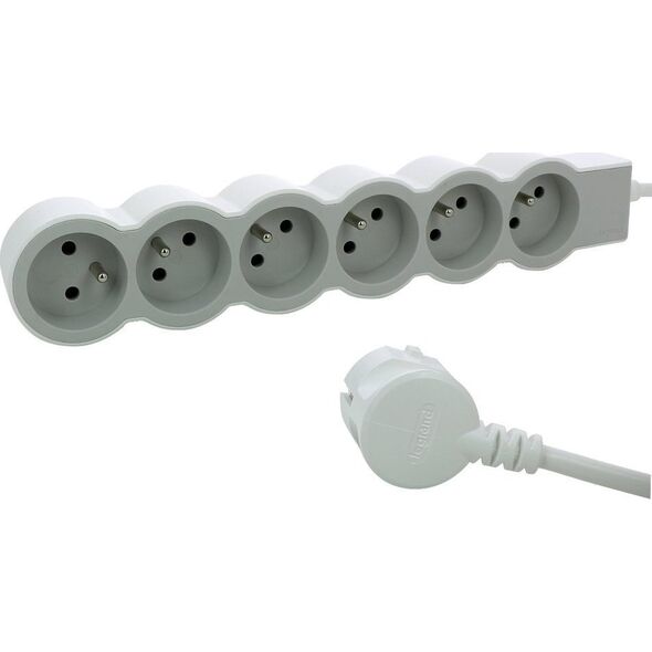 Legrand Przedłużacz 6X2P+Z 1.5M-B/S Legrand 049484 himp