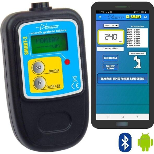 Prodig-tech Samochodowy miernik grubości lakieru GL-SMART-2 Prodig-Tech