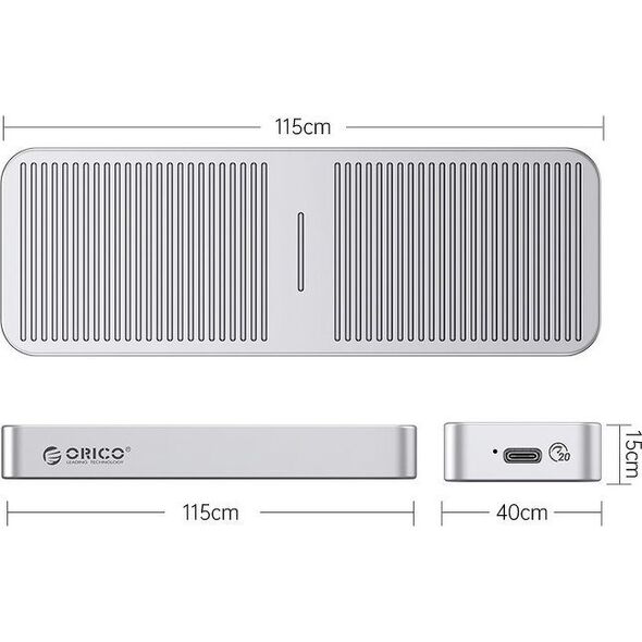 Kieszeń Orico dysku SSD M.2 NVMe 20 Gbps