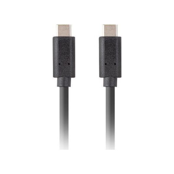 Kabel USB Lanberg USB-C - USB-C 1 m Czarny (CA-CMCM-32CU-0010-BK)