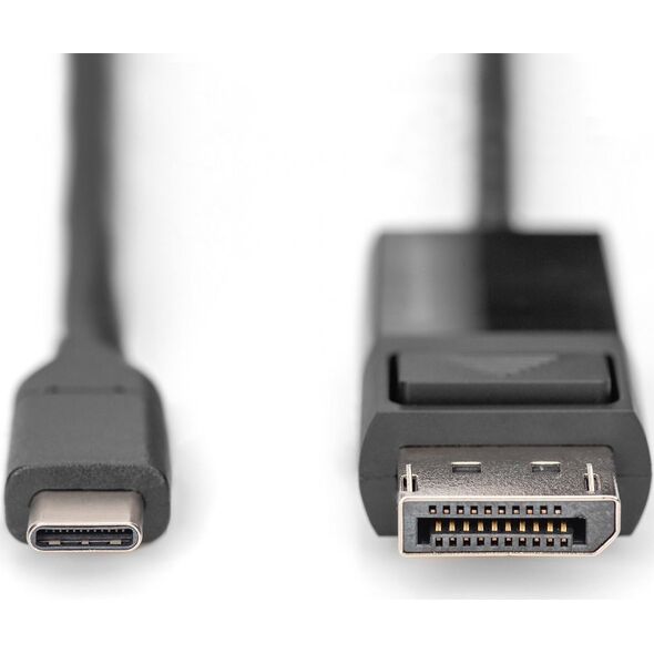 Kabel USB Digitus USB-C - DisplayPort 2 m Czarny (AK-300334-020-S)