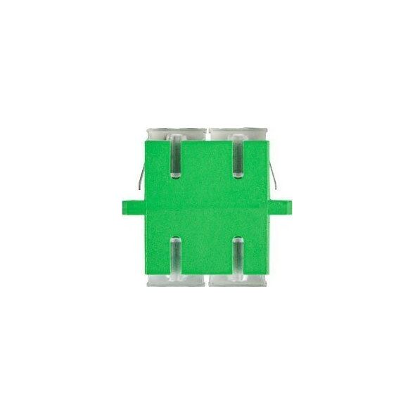 Lanberg Adapter światłowodowy SM SC/APC duplex zaślepka przezroczysta 20 sztuk