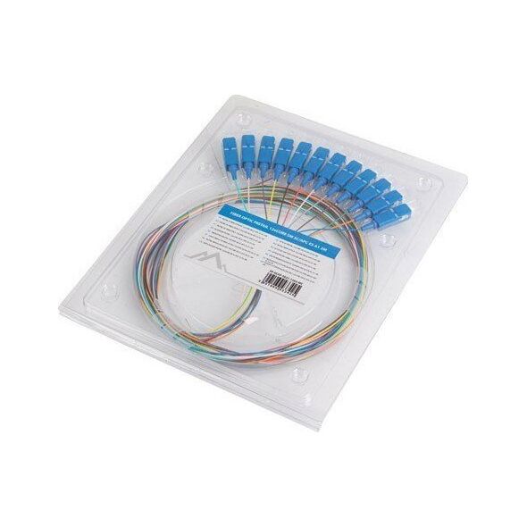 Lanberg Pigtail SM SC/UPC Easy Strip 9/125 G657A1 12X2M multikolor