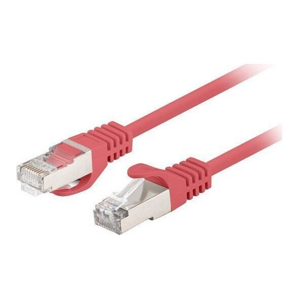 Lanberg PATCHCORD KAT.6 FTP 0.5M CZERWONY FLUKE PASSED LANBERG 10-PACK