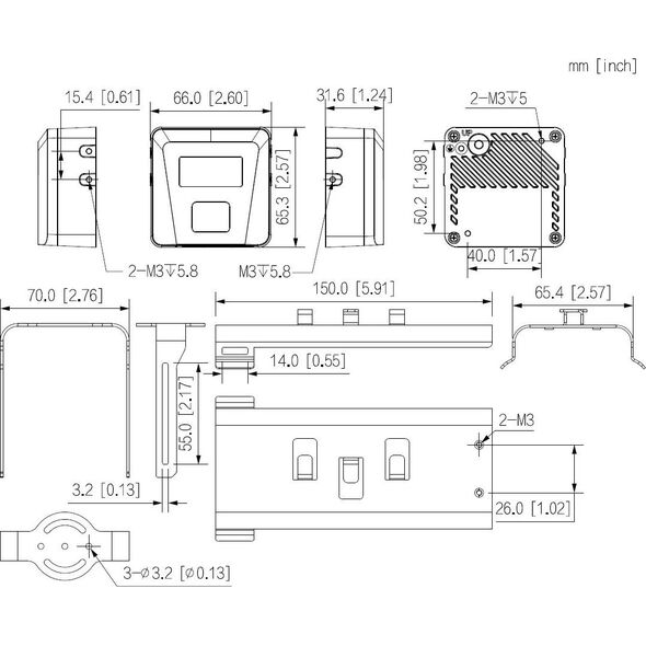 Kamera IP Dahua Technology KAMERA IP IPC-HUM8531M-V-LED-0360B - 5&nbsp|Mpx 3.6&nbsp|mm DAHUA